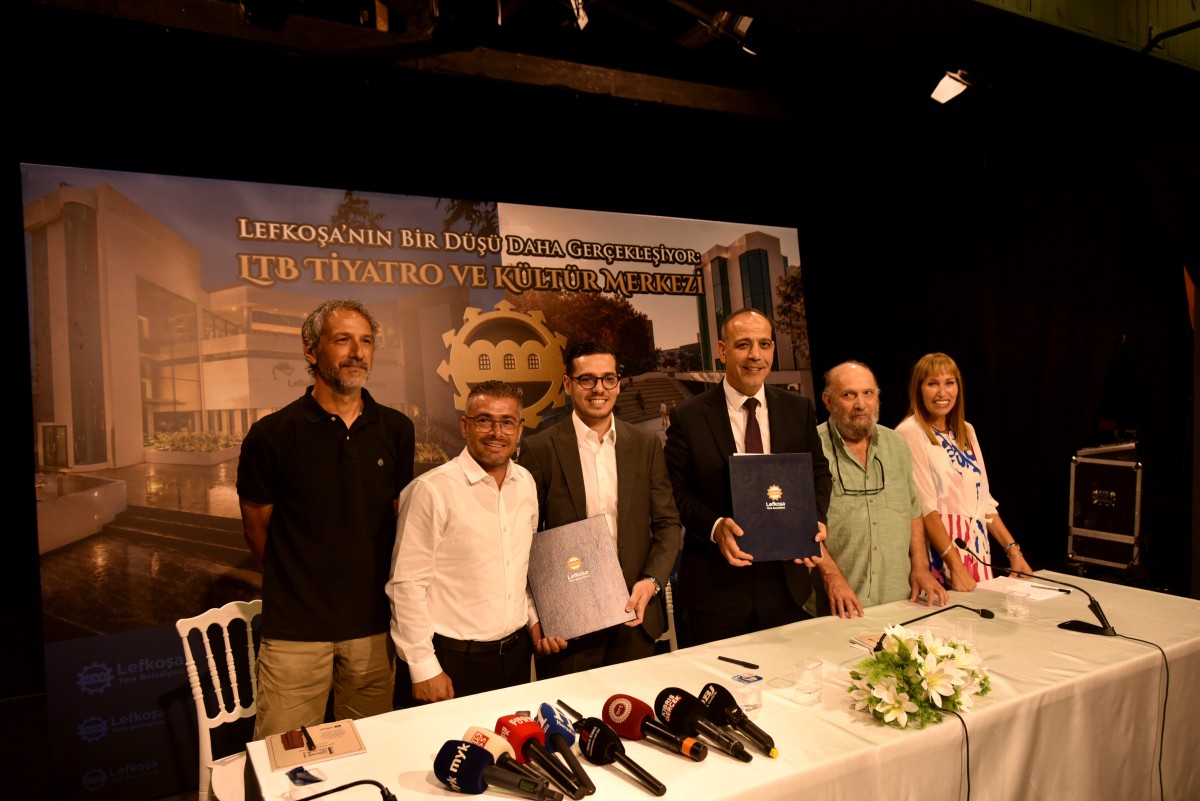 Lefkoşa'nın 30 yıllık tiyatro hayali gerçeğe dönüşüyor