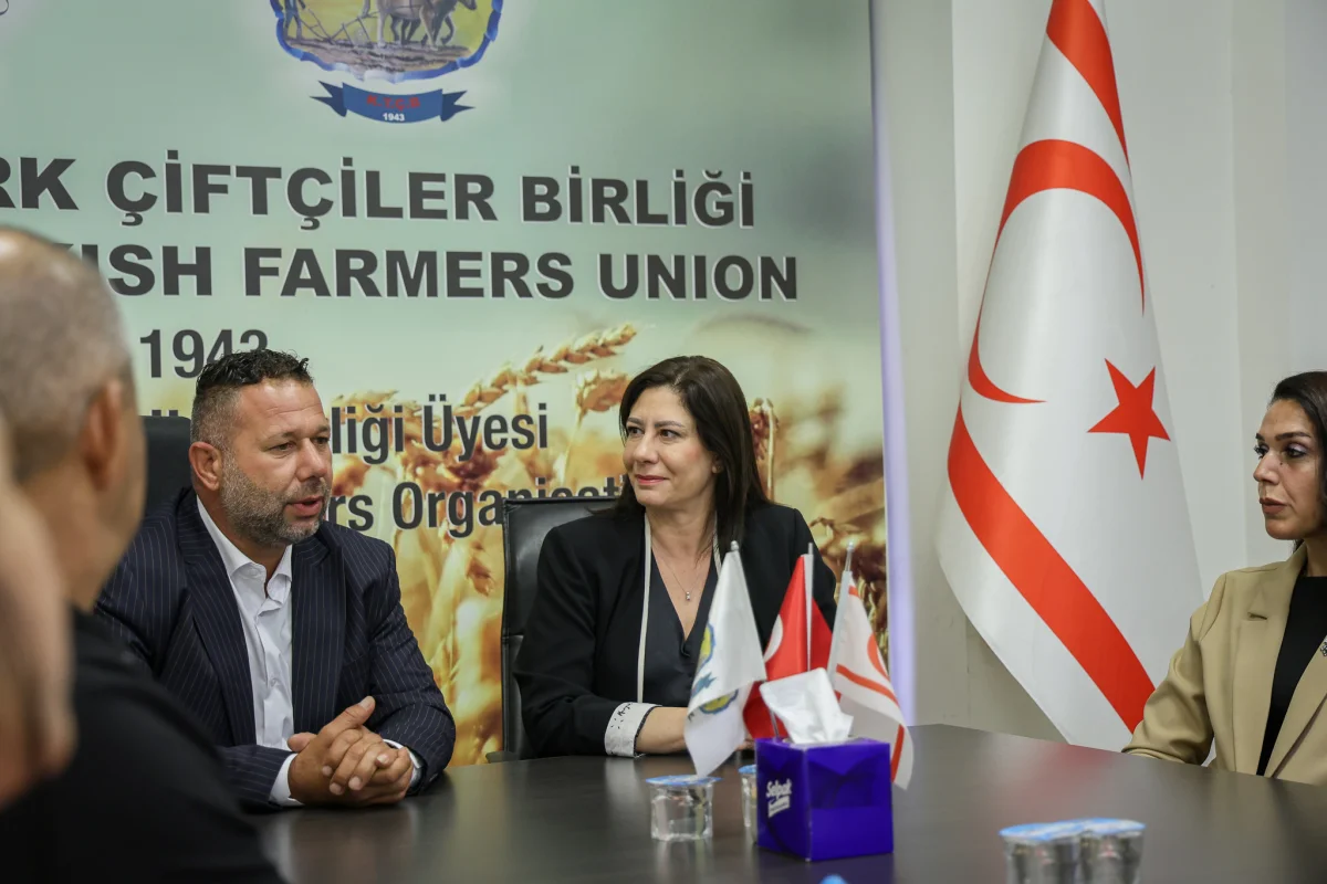 CTP, Kıbrıs Türk Çiftçiler Birliği’ni ziyaret etti