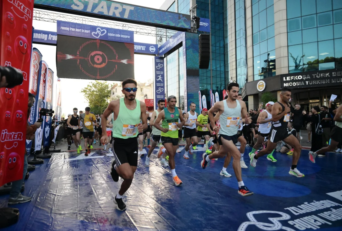Ülker Lefkoşa Yarı Maratonu’nda 5 kilometre koşusu yapıldı